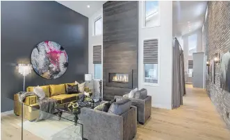  ?? BROADVIEW HOMES ?? Broadview Homes’ Hugo show home in Harmony won Best New Home $720,000$849,999 at the Calgary Region’s 2015 SAM Awards.