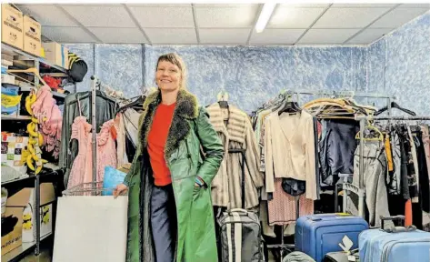  ?? FOTO: SILVIA BUSS ?? Nicht die einzige, aber aktuell sicher die bekanntest­e Truppe im Garelly-Haus, ist das Korso-op.Kollektiv um die Schauspiel­erin Nina Schopka.