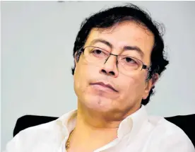  ?? ARCHIVO ?? Gustavo Petro, senador y exalcalde de Bogotá, dio el anuncio a través de Twitter.