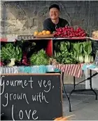  ??  ?? Taranaki urban farmer Carl Freeman says the $100,000 research fund will help more people grow vegetables commercial­ly in their backyards.