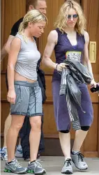  ??  ?? Star Power: You don’t have to be Madonna to visit a personal trainer