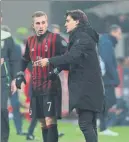  ??  ?? Deulofeu jugó en el Milan 2016-17 FOTO: