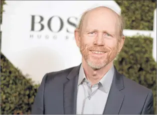  ??  ?? In this Feb. 20, 2018 file photo, director Ron Howard attends the 2018 Esquire “Mavericks of Hollywood” Celebratio­n in Los Angeles. Howard is offering a class in directing, featuring 32 roughly 10-minute video lessons, for the online tutorial series...