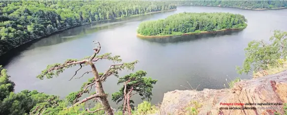  ?? Foto: MAFRA ?? pohled z ohebu Jeden z nejhezčích výhledů na sečskou přehradu.