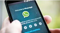  ?? — AFP photo ?? Kaspersky detected the biggest number of malicious links in WhatsApp, partly due to the fact that it is the most popular messenger globally.