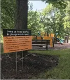  ?? ALEXIS OATMAN — THE NEWS-HERALD ?? Playground­s in Lake Metroparks are officially open.