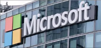  ?? PHOTO: AP ?? The US government had dragged Microsoft to court to try and force the software giant to hand over e-mails needed to aid national security-related investigat­ions.