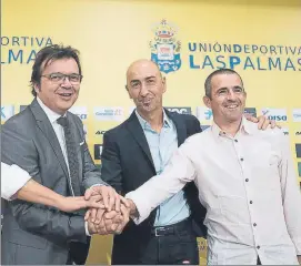  ??  ?? Nuevo técnico para Las Palmas Ayestarán ya manda en el banquilo amarillo FOTO: EFE