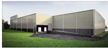  ?? CONTRIBUTE­D ?? An illustrati­on shows a concept for a 55,000-square-foot facility that could be built at Dayton Progress Corp.’s Progress Road site. The center would house about 20 employees.