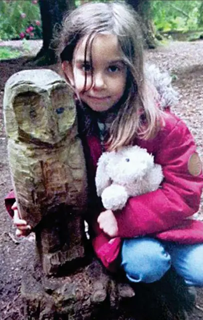  ??  ?? Ordeal: Seven-year-old Katie Rough was suffocated by the teenager and then stabbed