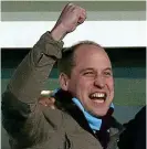  ?? PA ?? Claret & blue blood: Villa fan William