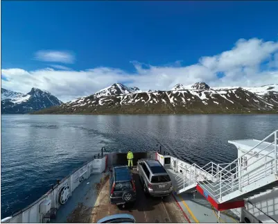  ?? FOTO: ARE BERGSET ELVESTAD ?? BOREAL TAR OVER: Det blir ny ferge på Arnøysamba­ndet fra 1. mai til neste år. Den skal Boreal Sjø stå for.