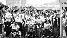  ?? PIC COURTESY : THOSE IN NEED ?? A file photo of Run2care – Delhi’s shortest marathon organised by Those In Need to break the barriers and raise awareness about different forms of disabiliti­es