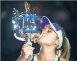  ??  ?? SOFIA KENIN Youngest Aussie Open champ since 2008.