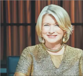  ??  ?? Martha Stewart stars in “Chopped: Martha Rules”