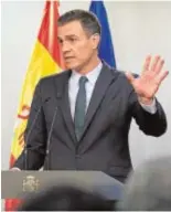  ?? ABC ?? Pedro Sánchez