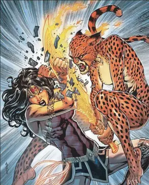  ?? — Photos: DC Comics ?? Cheetah has been Wonder Woman’s arch-nemesis since the Golden Age.