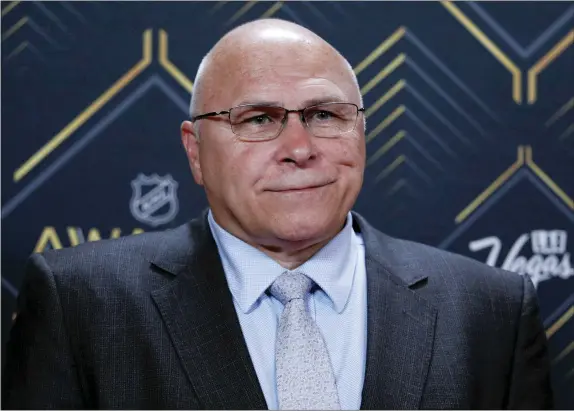  ?? JOHN LOCHER — THE ASSOCIATED PRESS ?? The New York Islanders have fired head coach Barry Trotz after missing the playoffs in his fourth season with the team.