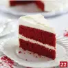  ??  ?? RED VELVET cake
