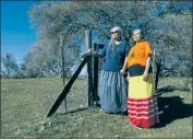  ?? ?? SHIRLEY GUEVARA, left, and her daughter, Taweah Garcia, both support renaming Squaw Valley.