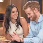  ?? LIFETIME ?? Lifetime gets in on the “Royal Romance” with Parisa Fitz-Henley as Meghan Markle and Murray Fraser as Prince Harry.