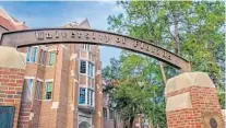  ?? DREAMSTIME ?? The University of Florida plans to reopen and receive students by the time the fall semester begins on Aug. 31.