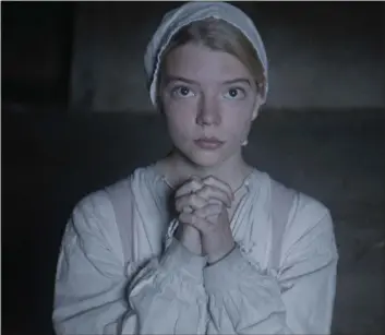  ??  ?? Above: Anya Taylor-Joy as Thomasin in The Witch and George Clooney as Augustine Lofthouse in The Midnight Sky