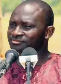  ?? QANET ?? L’ex ministro dell’Interno delGambia