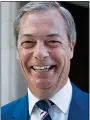  ??  ?? IN THE PINK: Is Nigel Farage a ‘gammon’?