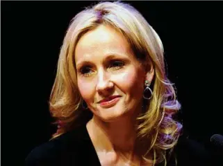  ?? ?? EXITOSA. J. K. Rowling se está opiniendo a un proyecto de ley en Escocia donde vide desde 1995.