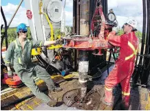  ?? STUART DAVIS ?? Precision Drilling Corp. says it has been heavily impacted by nine contract cancellati­ons since the start of the oil downturn.