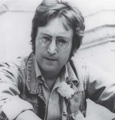  ??  ?? John Lennon was shot four times in New York in December 1980 aged 40