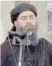  ?? Ansa ?? Già lontano Il califfo Al Baghdadi