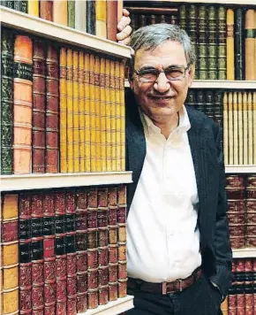  ?? E. GUTIÉRREZ ?? El Nobel turco Orhan Pamuk –fotografia­do en Madrid el año pasado– ha dividido a la crítica anglosajon­a con ‘La mujer del pelo rojo’, su nueva novela