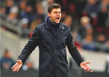  ?? Reuters ?? Manager Mauricio Pochettino has admitted to reaching his lowest point at Tottenham following delays over the stadium and a failure to sign any players during the transfer window.