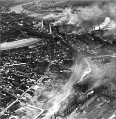  ?? The Pittsburgh Press ?? An undated photo shows the size and sprawl of U.S. Steel Corp.'s Clairton Coke Works.