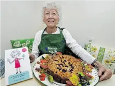  ?? JOHN LUCAS/EDMONTON JOURNAL ?? Joyce Harries has a new book of recipes and stories that will be available at LitFest’s Food Matters event on Saturday.