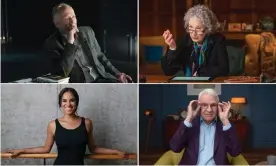  ?? Aaron Nace/Drew Guria/Masterclas­s ?? MasterClas­s tutors, clockwise from top left, Werner Herzog, Margaret Atwood, Misty Copeland and Steve Martin. Composite: