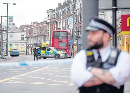  ?? Picture: PA. ?? Businesses may have to ensure the safety of staff during attacks such as this recent one in Streatham, south London.