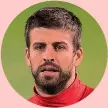  ?? AP ?? Gerard Piqué, 30 anni