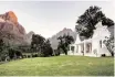  ?? | Airbnb ?? A VIEW of the mountains at The Homestead in Stellenbos­ch.