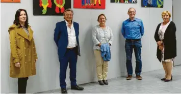  ??  ?? Die neuen Fraktionss­precher im Türkheimer Gemeindera­t (von links): Michaela Vaitl-Scherer (WV), Josef Vogel (FW), Gudrun Kissinger-Schneider (Grüne), Walter Fritsch (SPD) und Anne Huber (CSU).