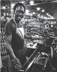  ?? JOURNAL SENTINEL FILES ?? Work was plentiful at engine-maker Briggs & Stratton Corp., a major employer in 1981, during Milwaukee’s industrial heyday. Later, it shuttered factories inside the city limits as it expanded production sites elsewhere.