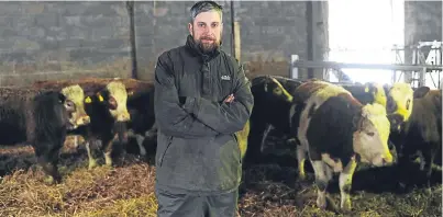  ?? Pictures: Kim Cessford. ?? Niall Blair, who farms at Loanhead, Kilry, says farmers should extoll the virtues of home-grown produce.