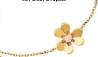  ??  ?? Frivole in yellow gold, Van Cleef & Arpels