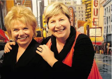  ?? FISH GRIWKOWSKY ?? Agnes Bugera. left, transferre­d her art gallery operation to daughter Angela Bugera Matheson