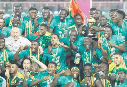  ?? Picture: Getty Images ?? ADDED PRESSURE. Senegal will face a mammoth task if they are to successful­ly defend their Africa Cup of Nations title which starts in the Ivory Coast tonight.