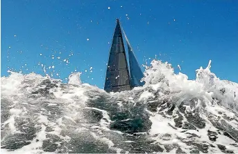  ?? GETTY IMAGES ?? Allegro battles high seas during last year’s Sydney to Hobart race. Conditions for this year’s event are expected to be challengin­g.