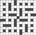  ??  ?? PUZZLE 15611
© Gemini Crosswords 2012 All rights reserved