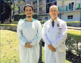  ??  ?? Doctor Juan Luis Segura al cuadrado es el título de esta imagen.